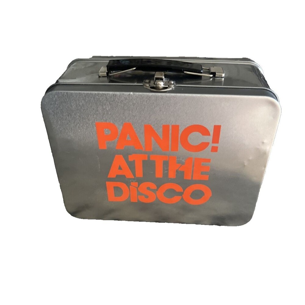 Panic At The Disco Metal Lunch Box -A Fever You Can't Sweat Out Merch Limited Ed